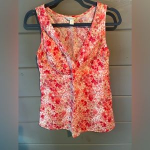 Garnet Hill linen sleeveless top